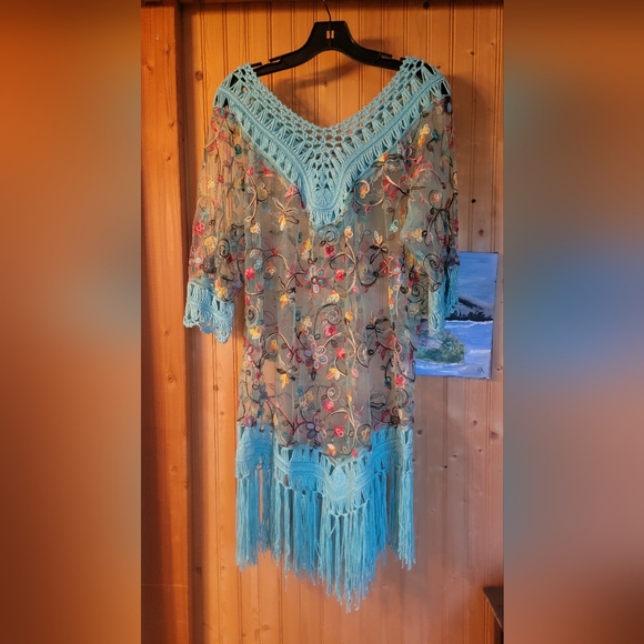 ASHA Floral Cover Up - Picture 1 of 1